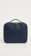 Navy Leather Tech Organizer