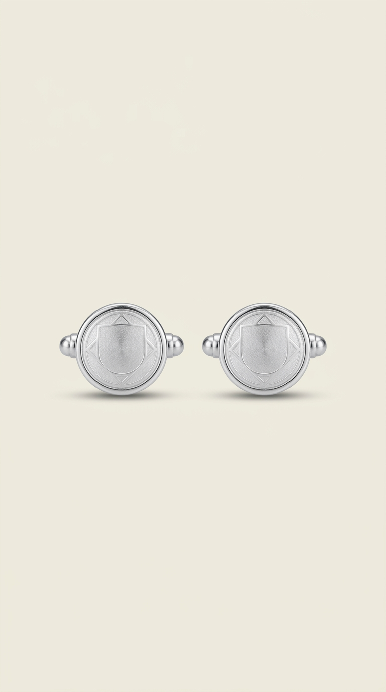 Heritage Silver Cufflinks for Men